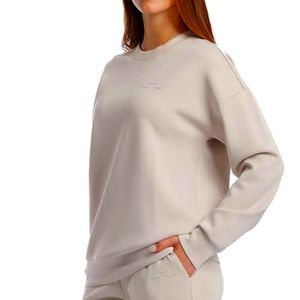 Lazy pants suede set( sweatshirt and pants) size xl nwot